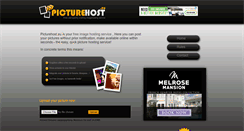 Desktop Screenshot of picturehost.eu